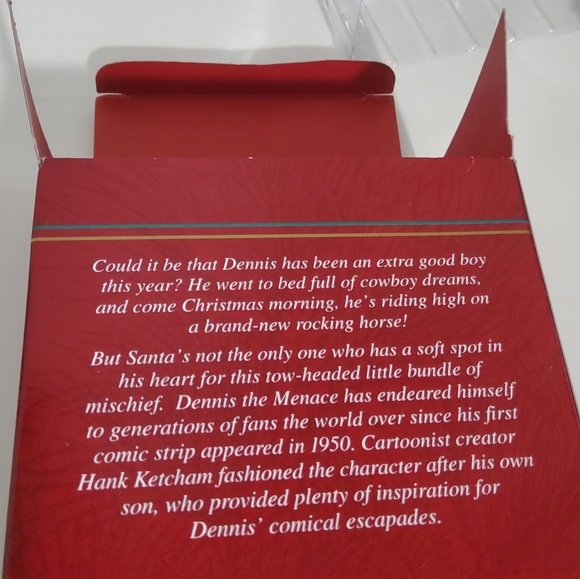 Heirloom Collection Carlton Cards Second in a Collectible Series Dennis - Picture 7 of 7